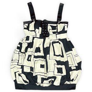 L | Twelve By Twelve Geometric Dress With Stones
